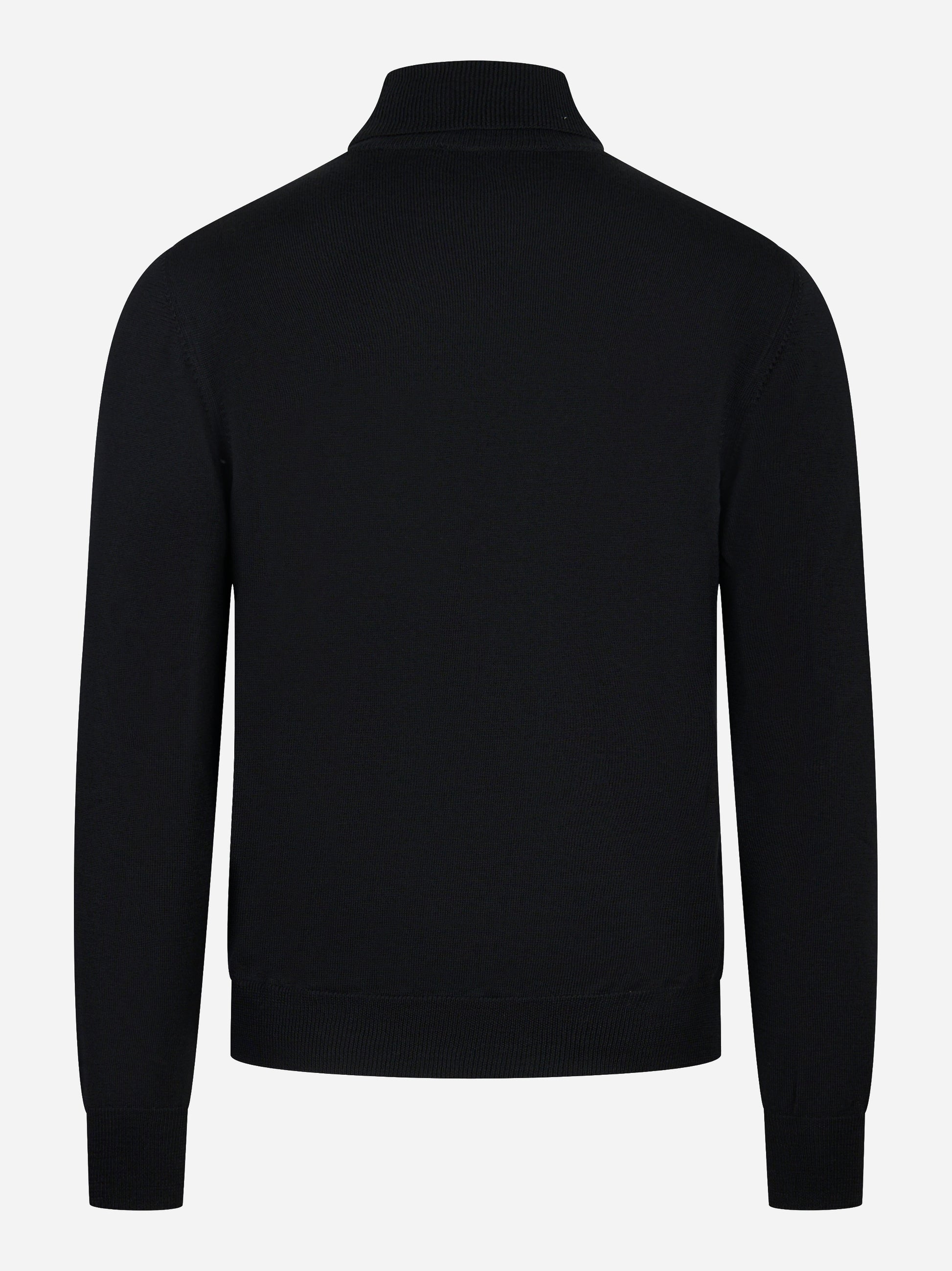 dolcevita in lana merinos finezza 12 nero