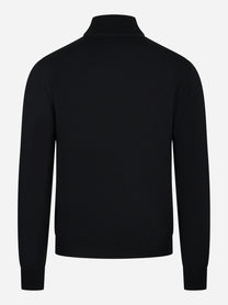 dolcevita in lana merinos finezza 12 nero