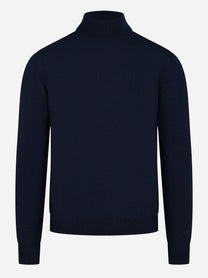 dolcevita in lana merinos finezza 12 blu