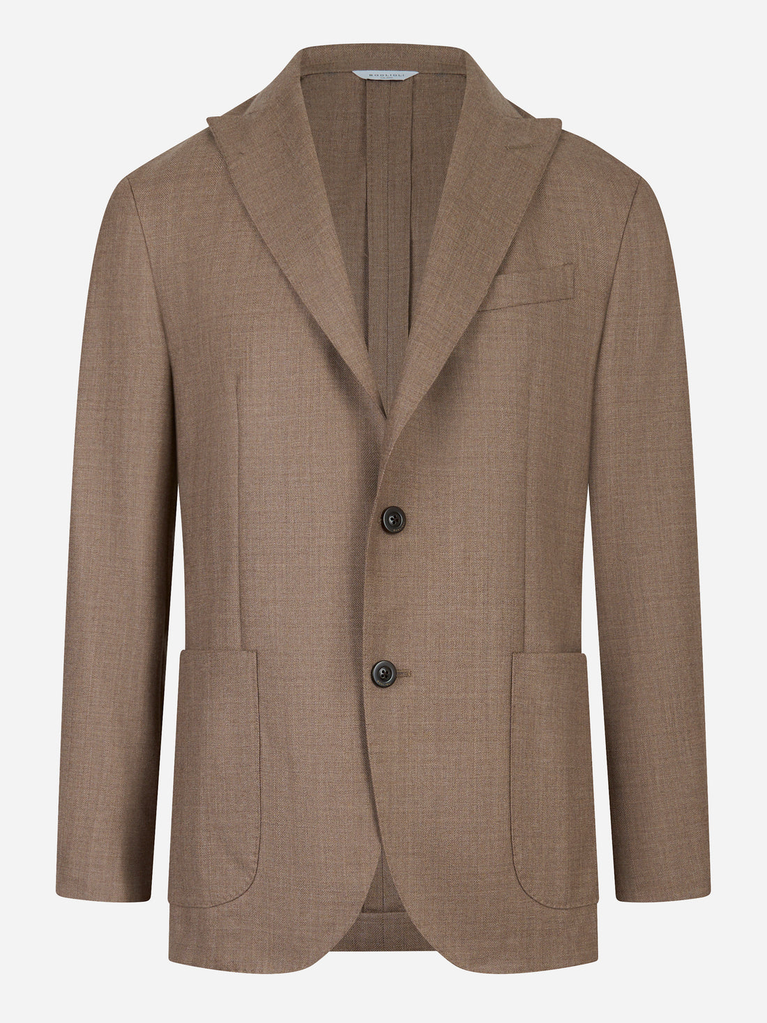 Blazer monopetto in lana Beige