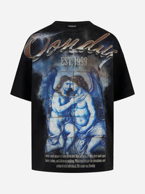 T-shirt girocollo over Nera