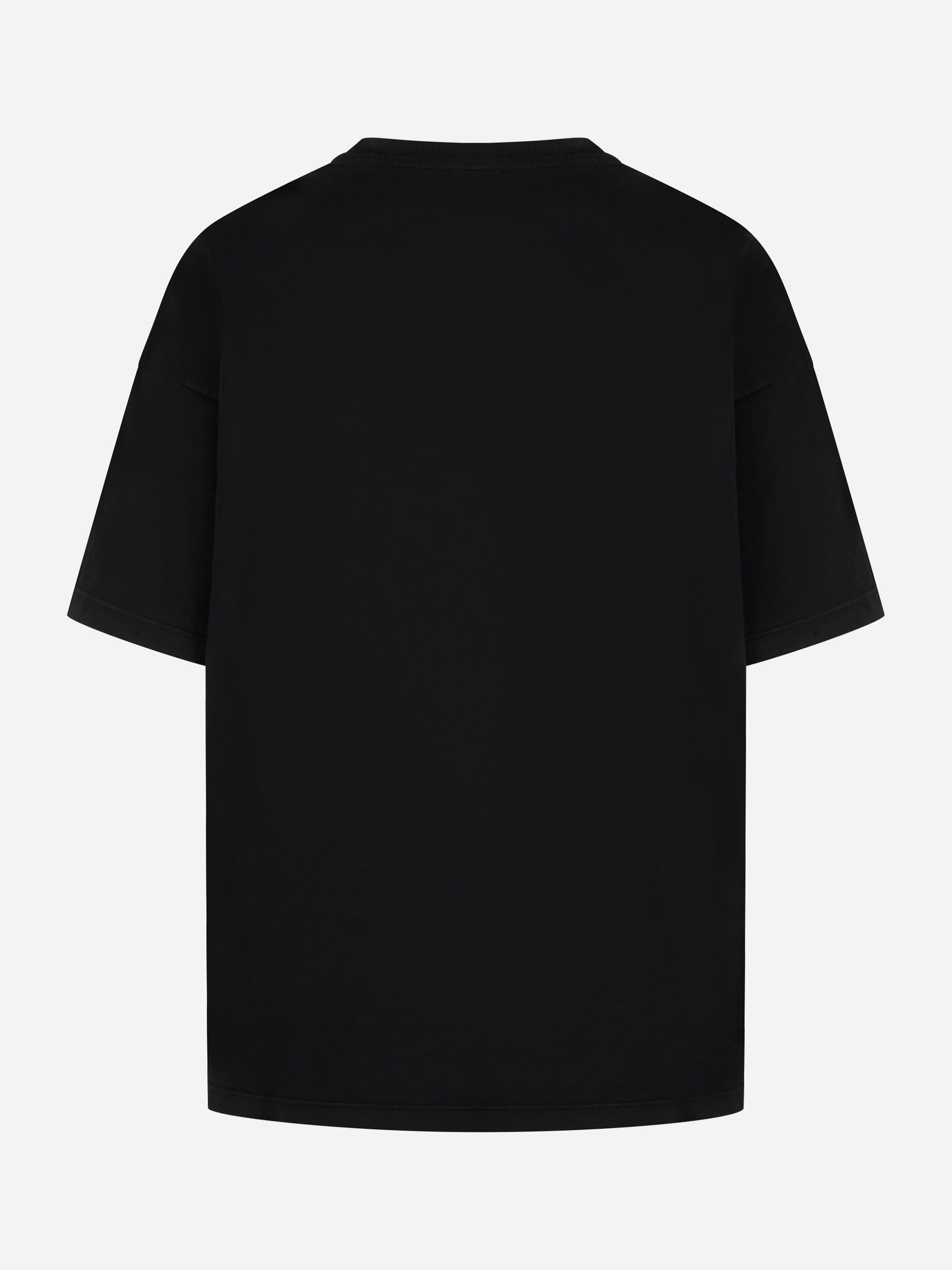 T-shirt girocollo over Nera