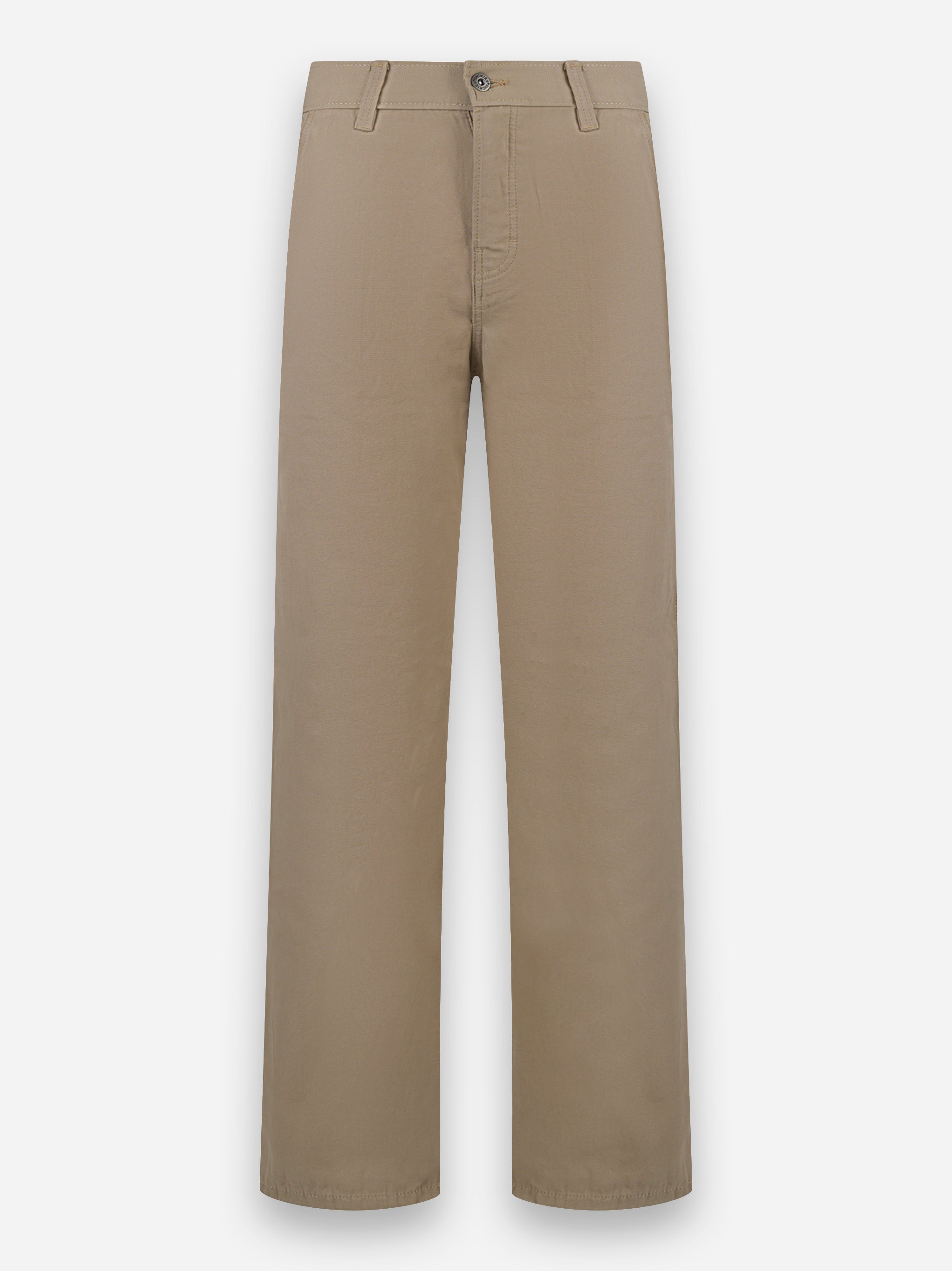 Pantalone in Canvas carpenter lighweight Beige