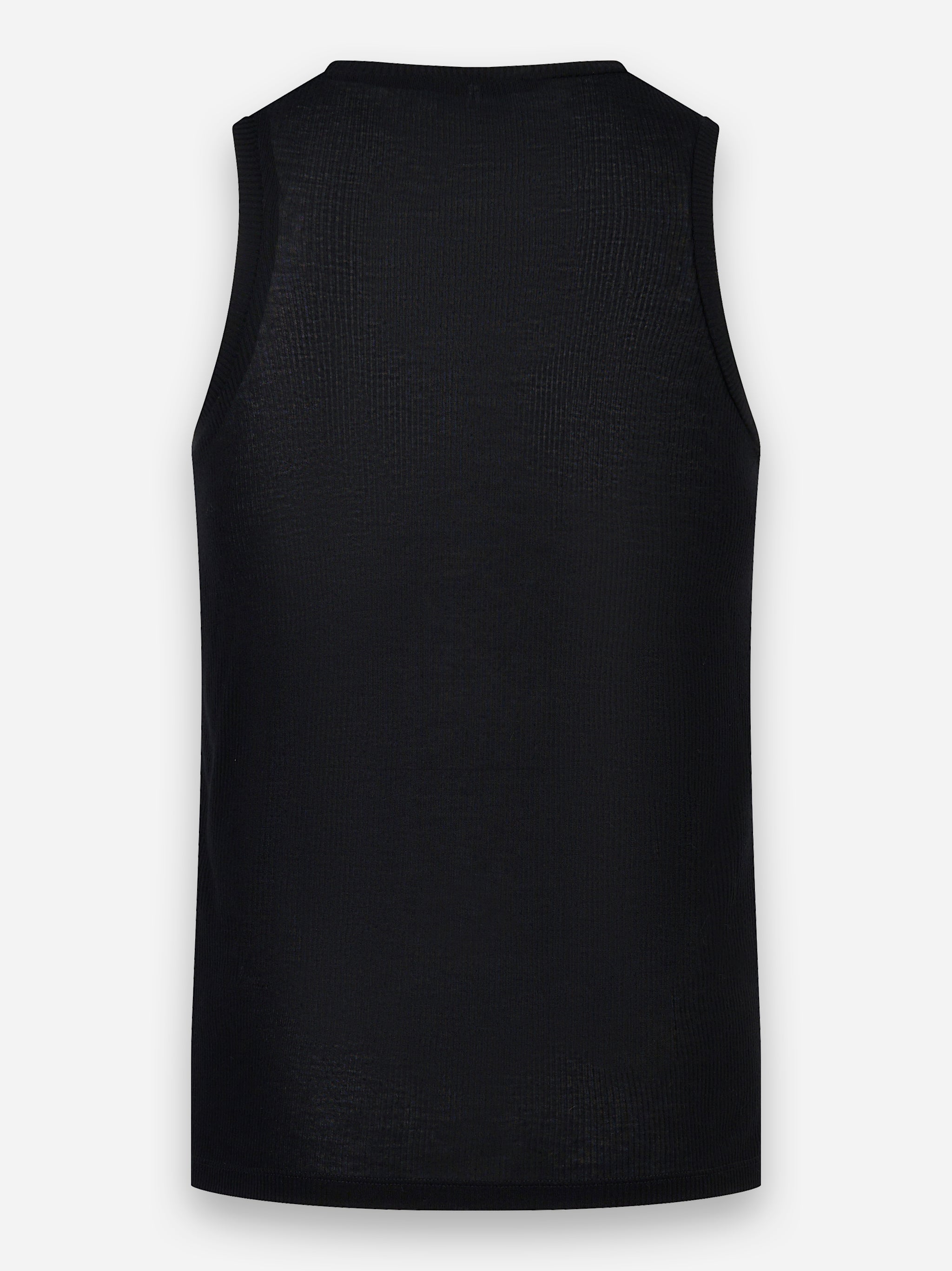 Canotta in maglia Nero