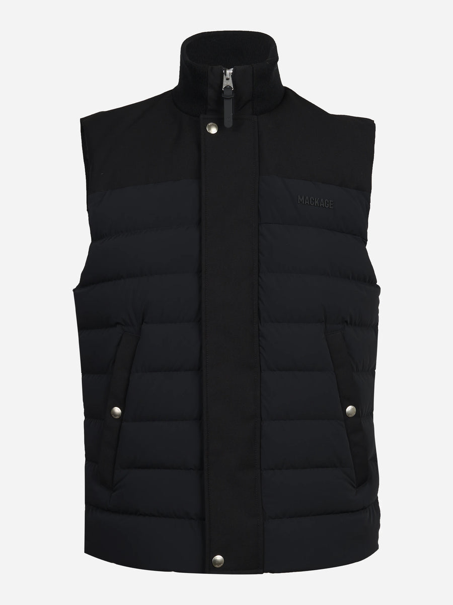 Gilet trapuntato in piuma Brody