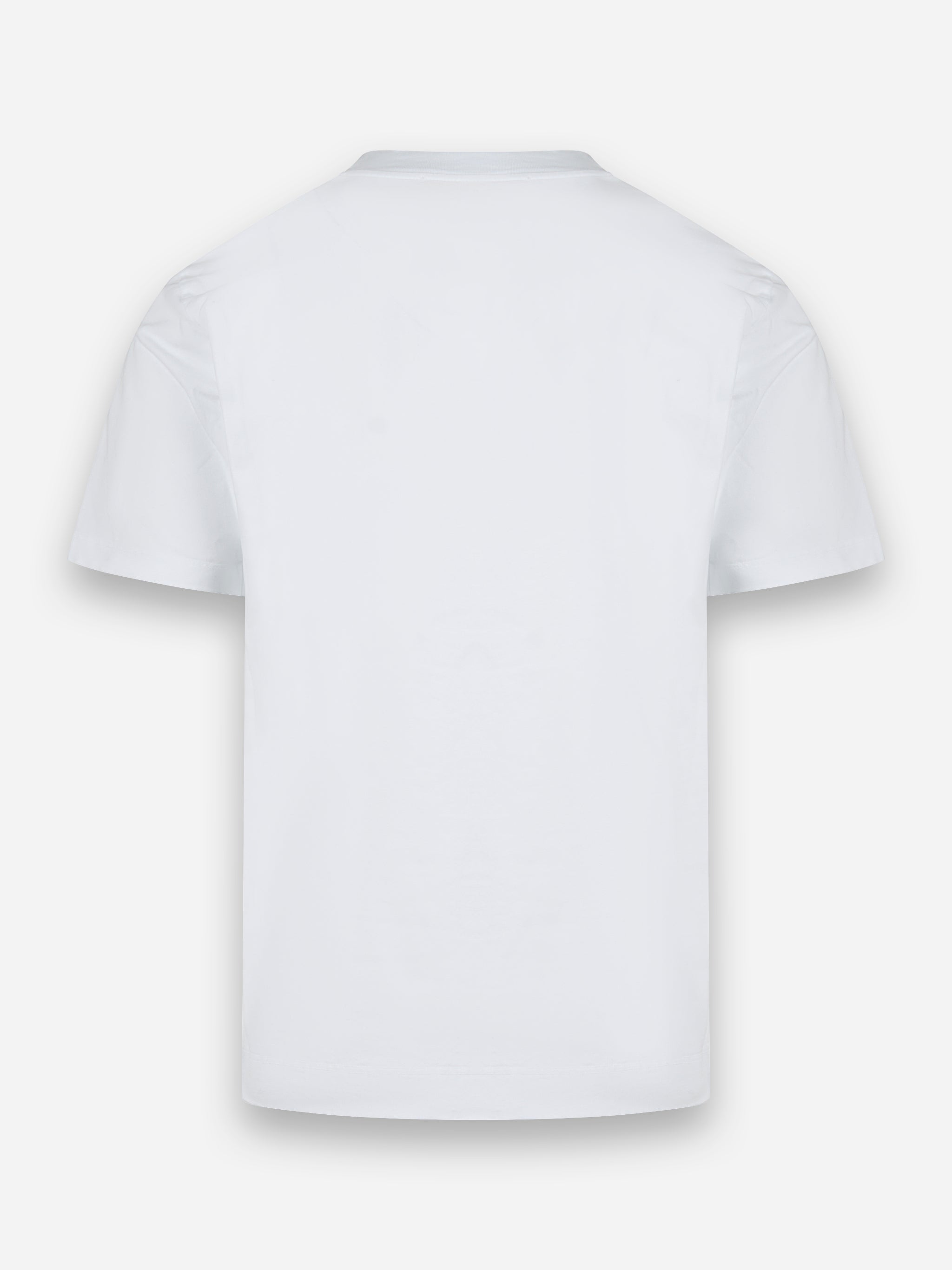 T-shirt girocollo slim Bianco