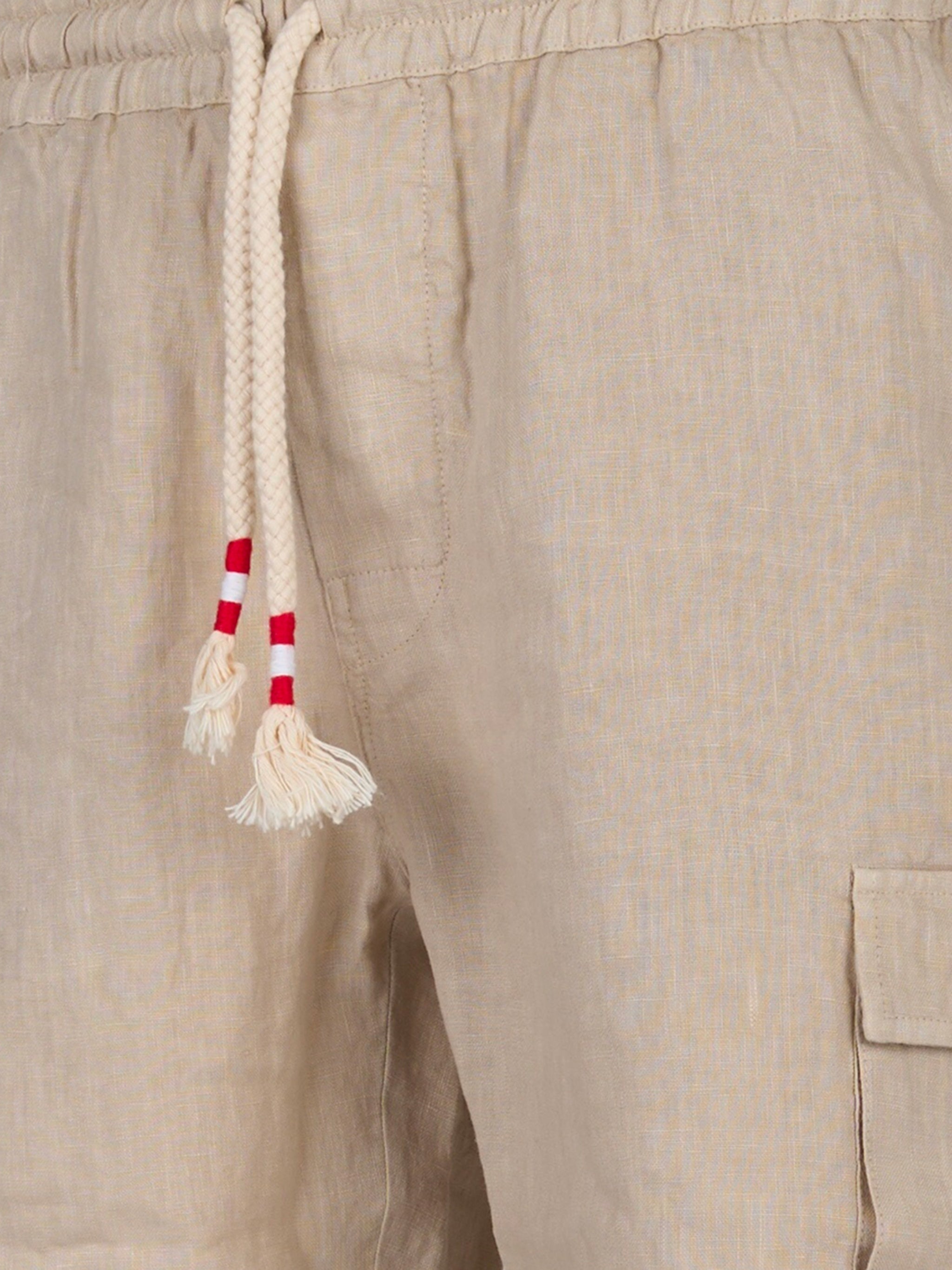 shorts Marseille in lino Beige