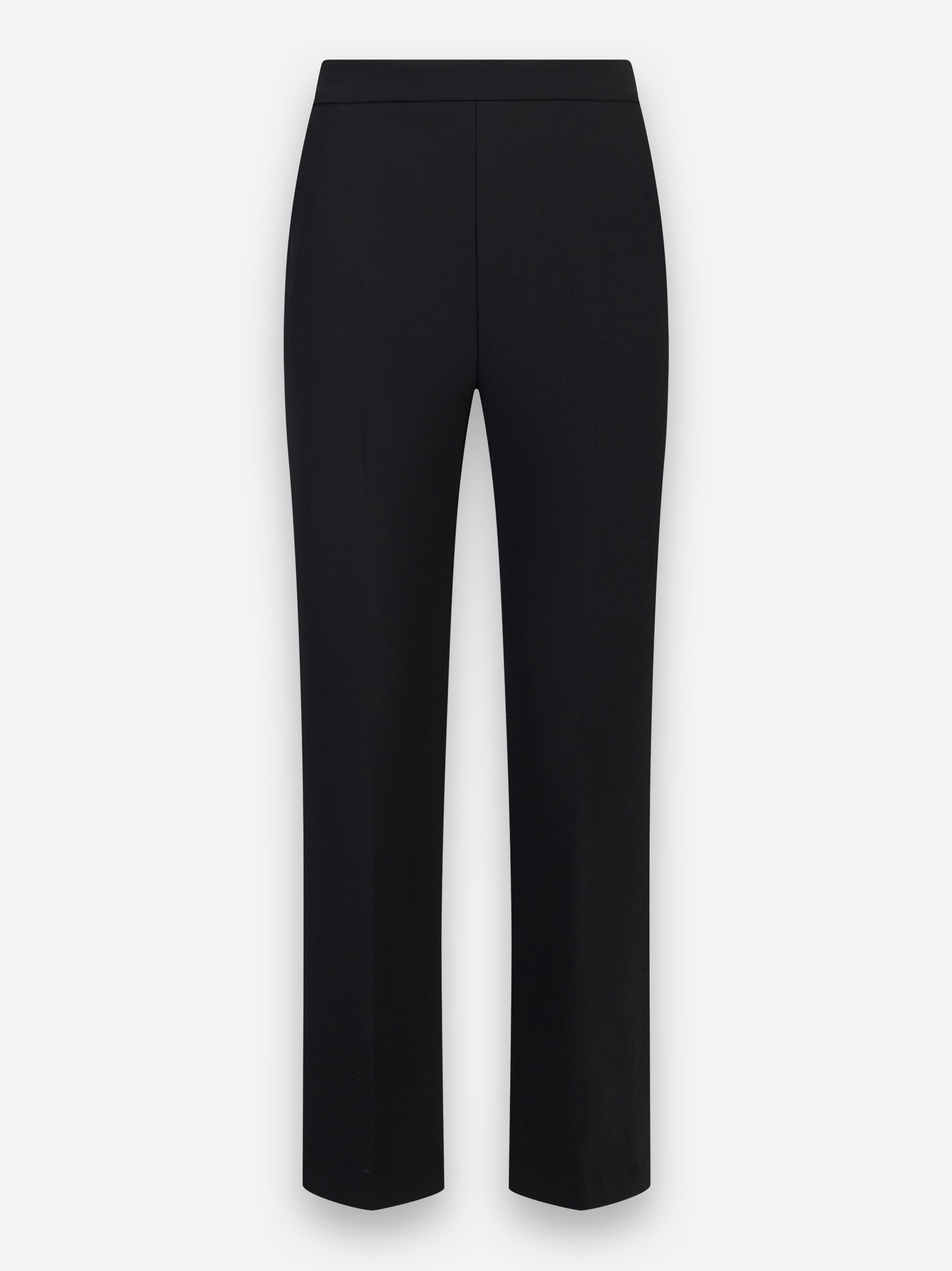 Tailleur monopetto in crepe Nero