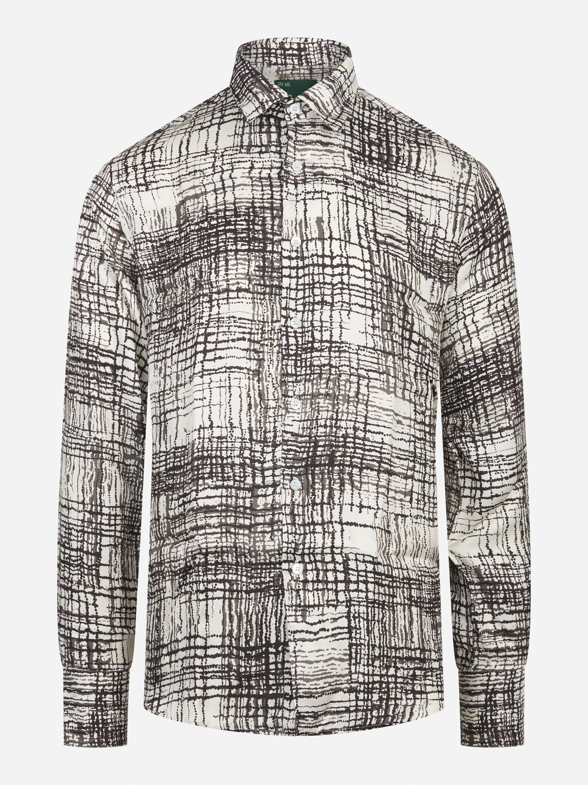 Camicia in viscosa stampata