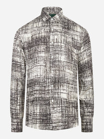 Camicia in viscosa stampata