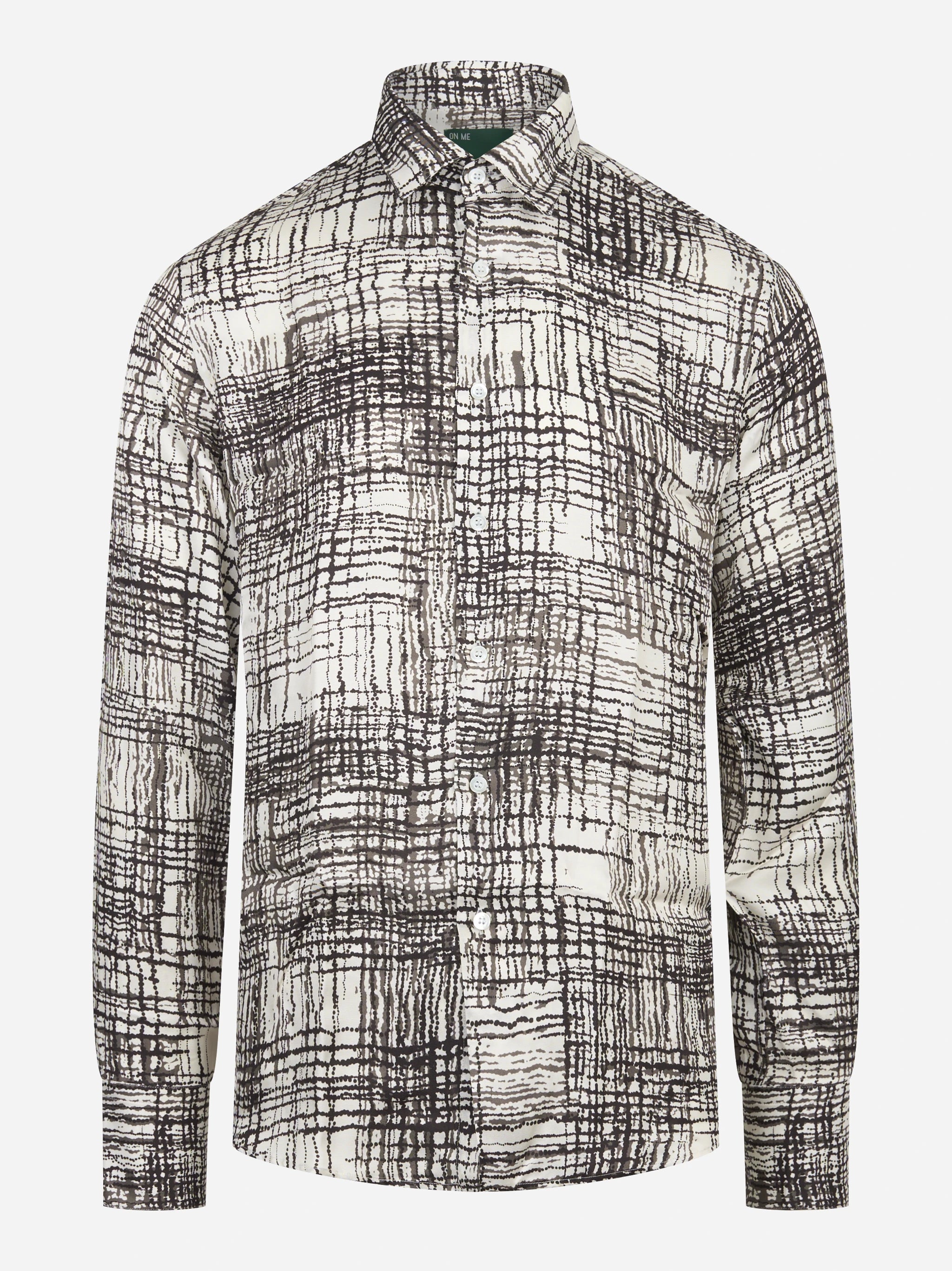 Camicia in viscosa stampata