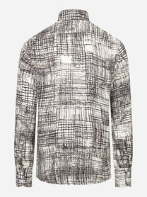 Camicia in viscosa stampata