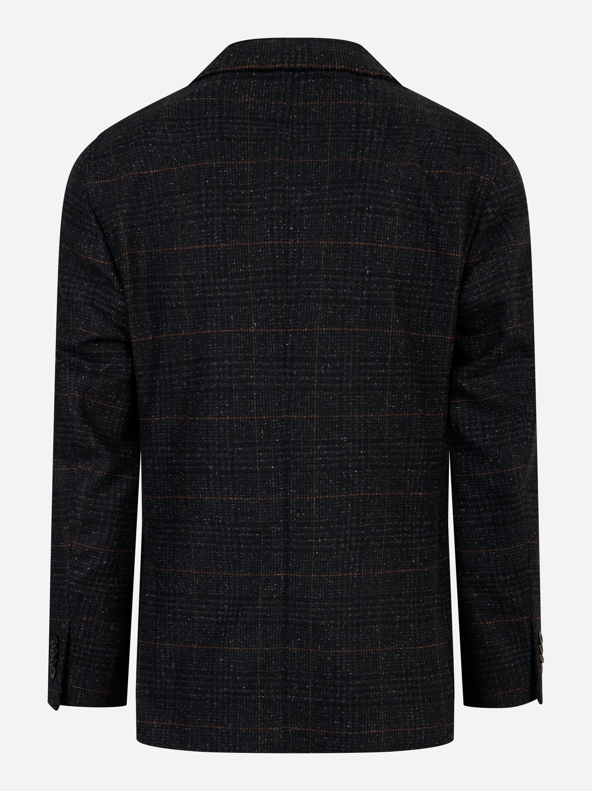 Blazer monopetto in lana Nero