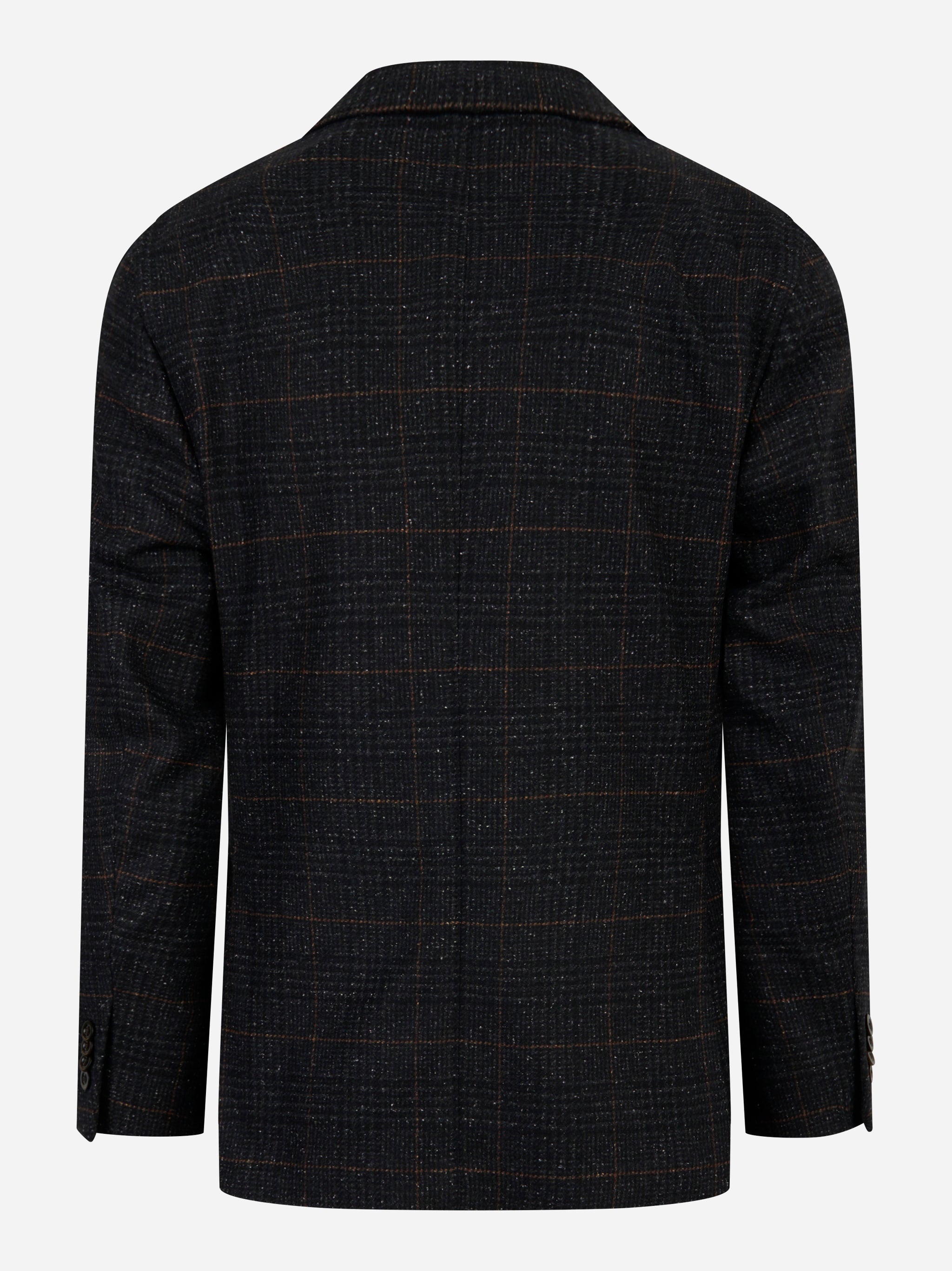 Blazer monopetto in lana Nero