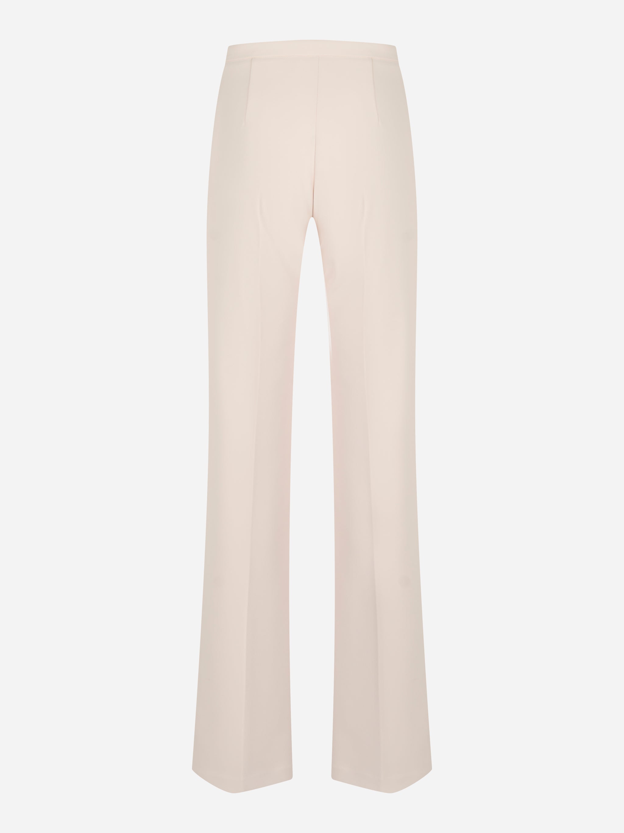 Pantaloni in doppio crepe Bianco