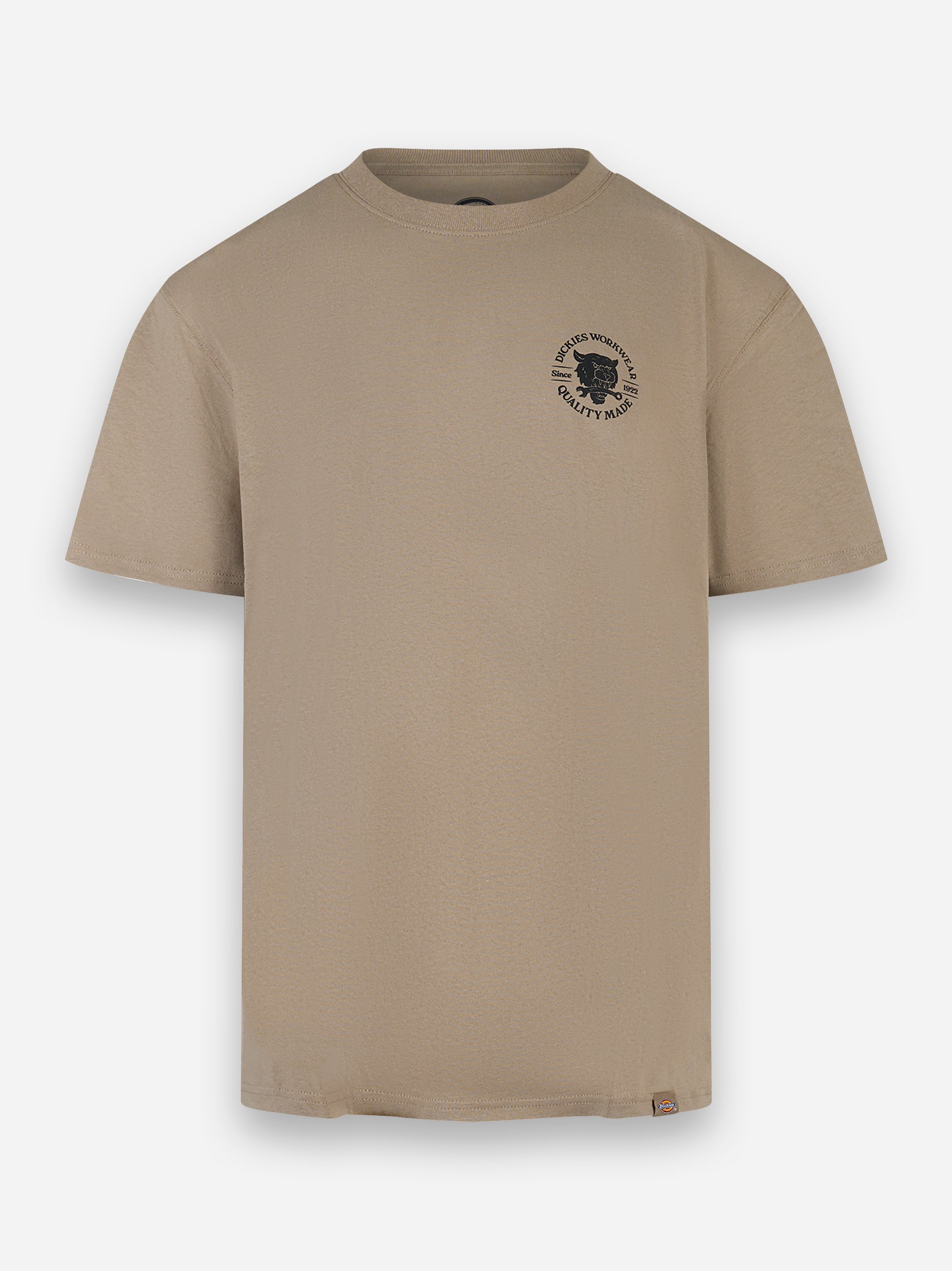T-shirt girocollo Wrench Beige