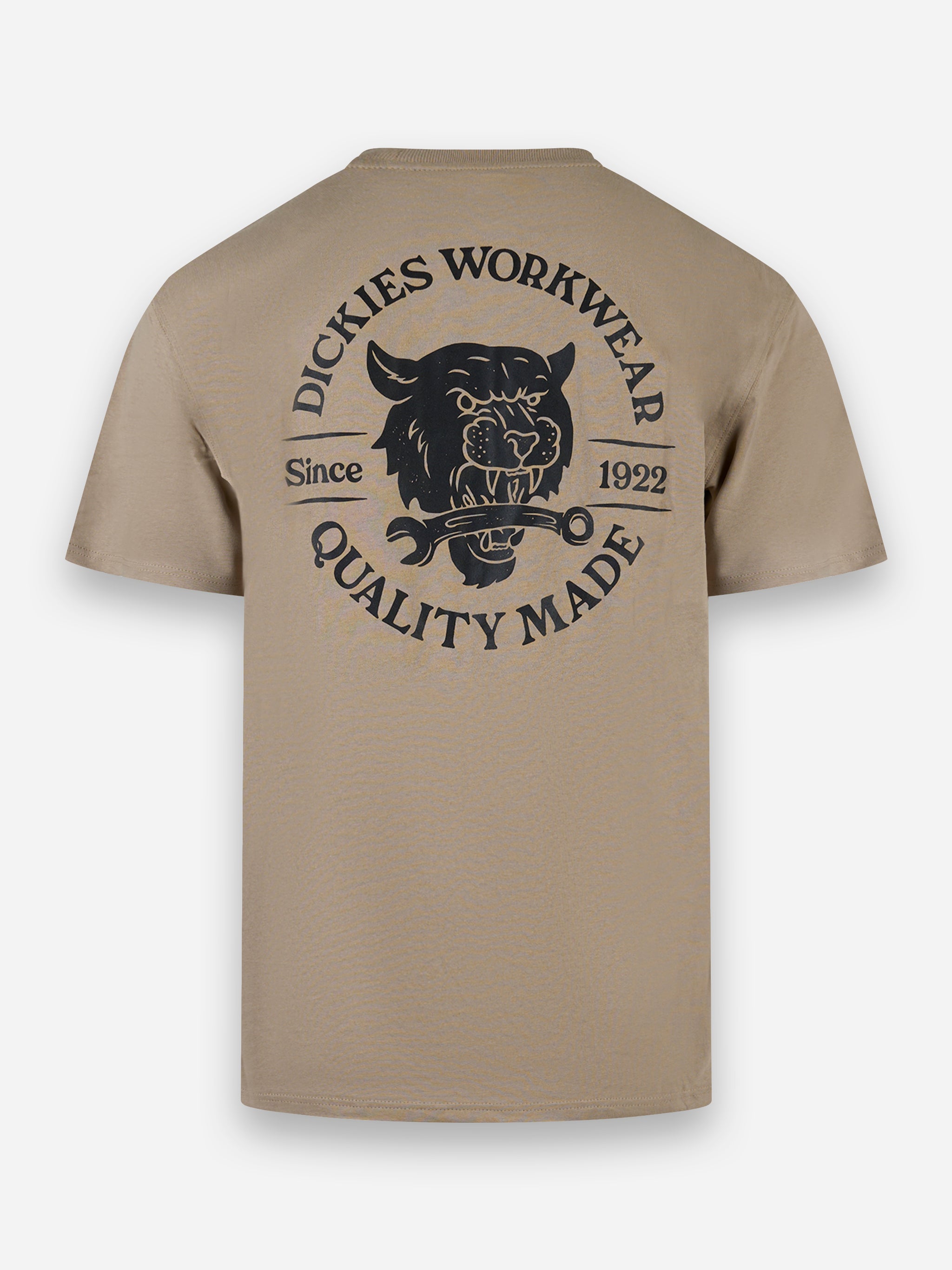 T-shirt girocollo Wrench Beige