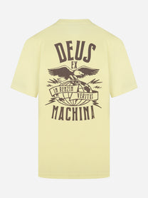 T-shirt Claw Some Whizz gialla