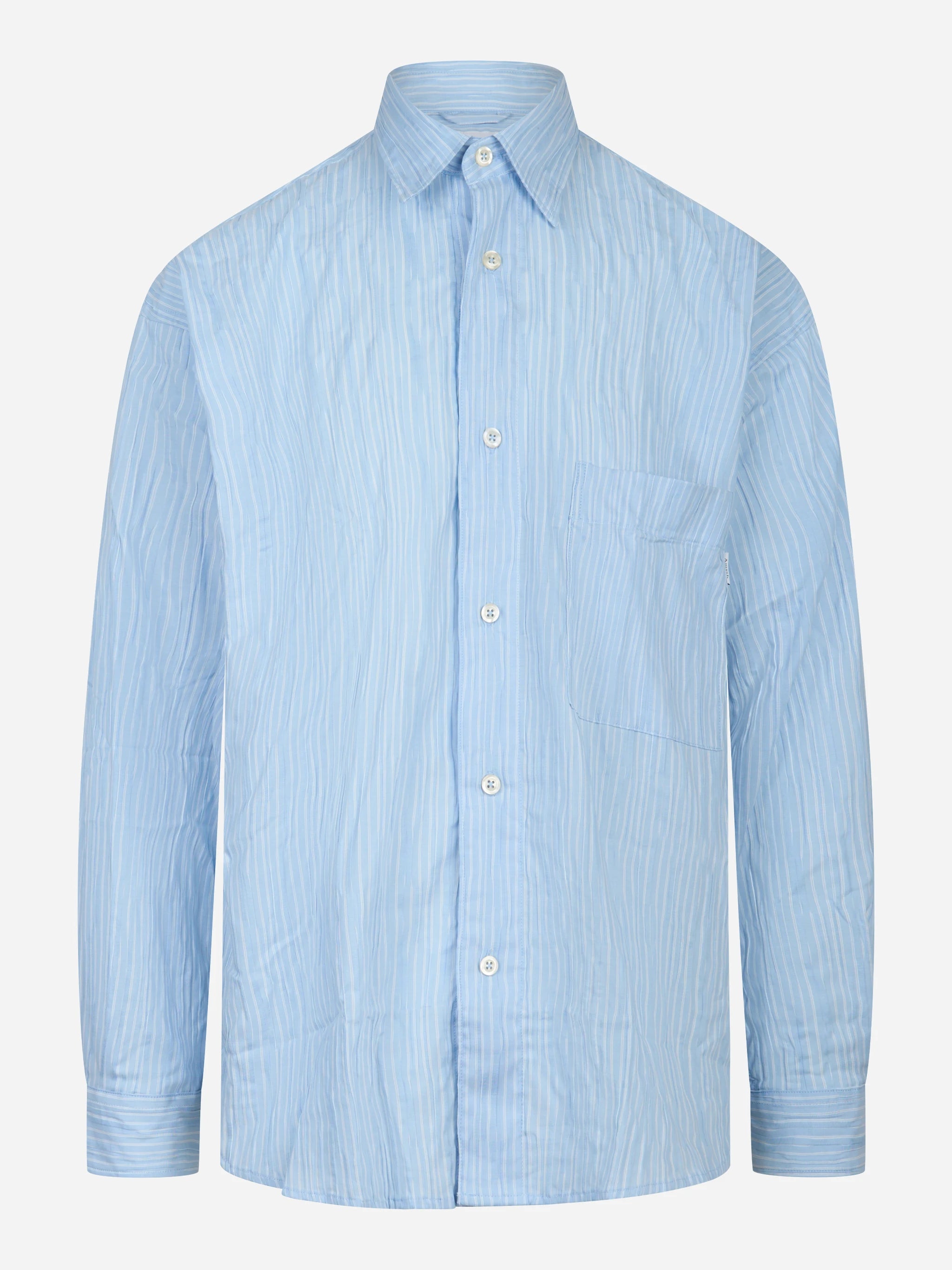 Camicia over con motivo a righe