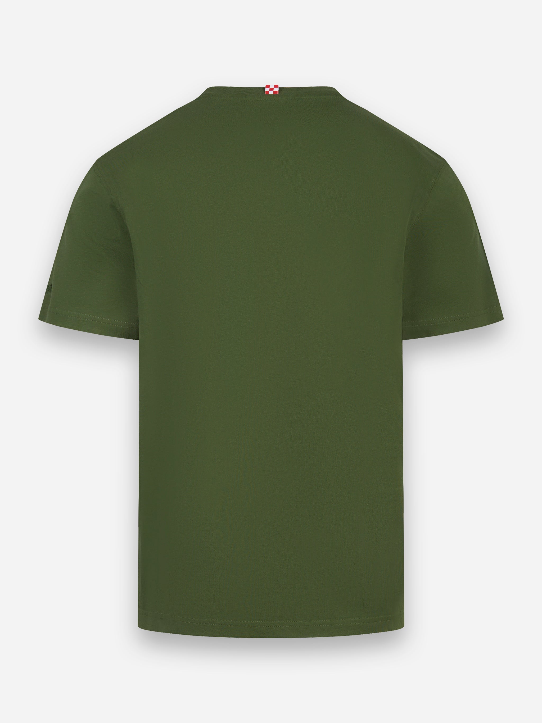 T-shirt Dover girocollo in cotone Verde