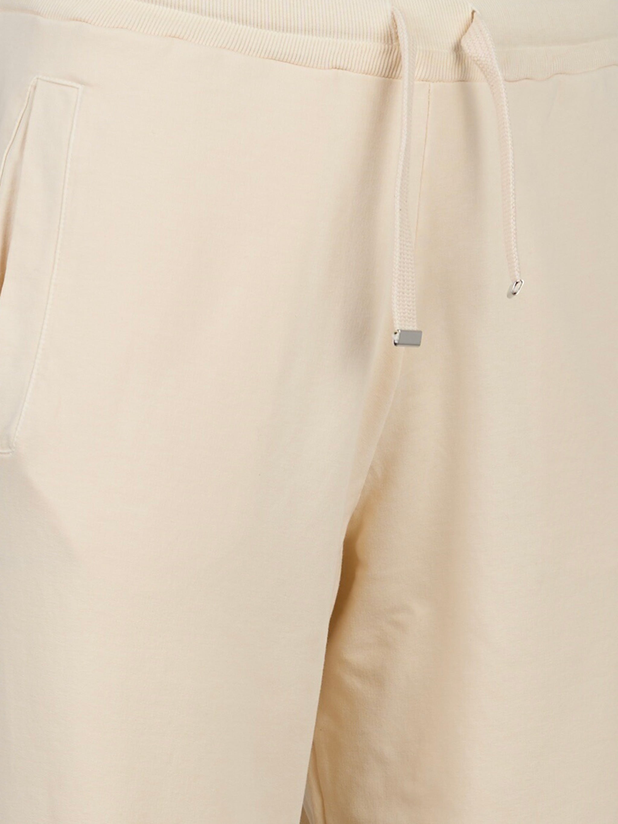 Pantalone jogging in jersey Bianco