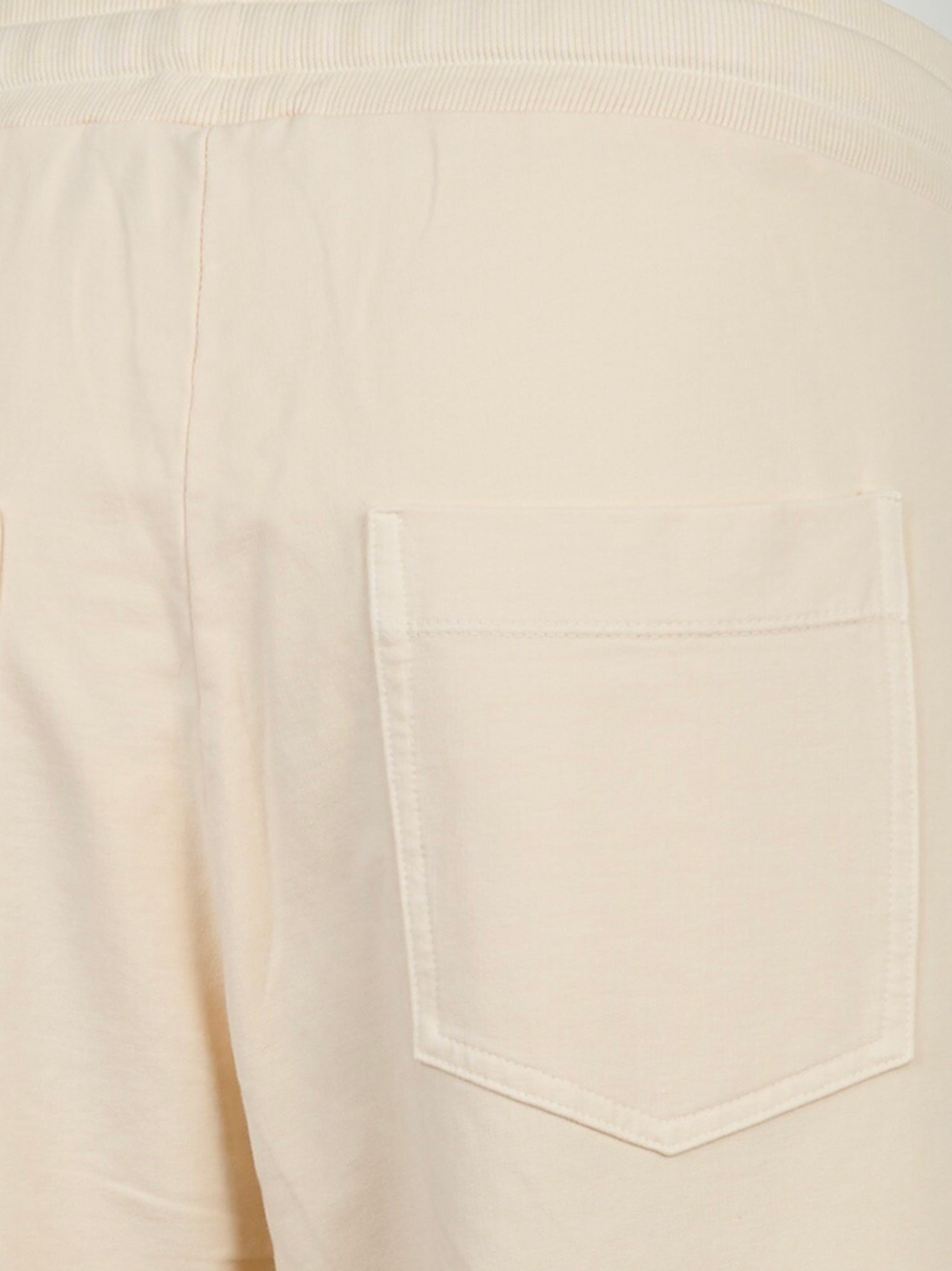 Pantalone jogging in jersey Bianco