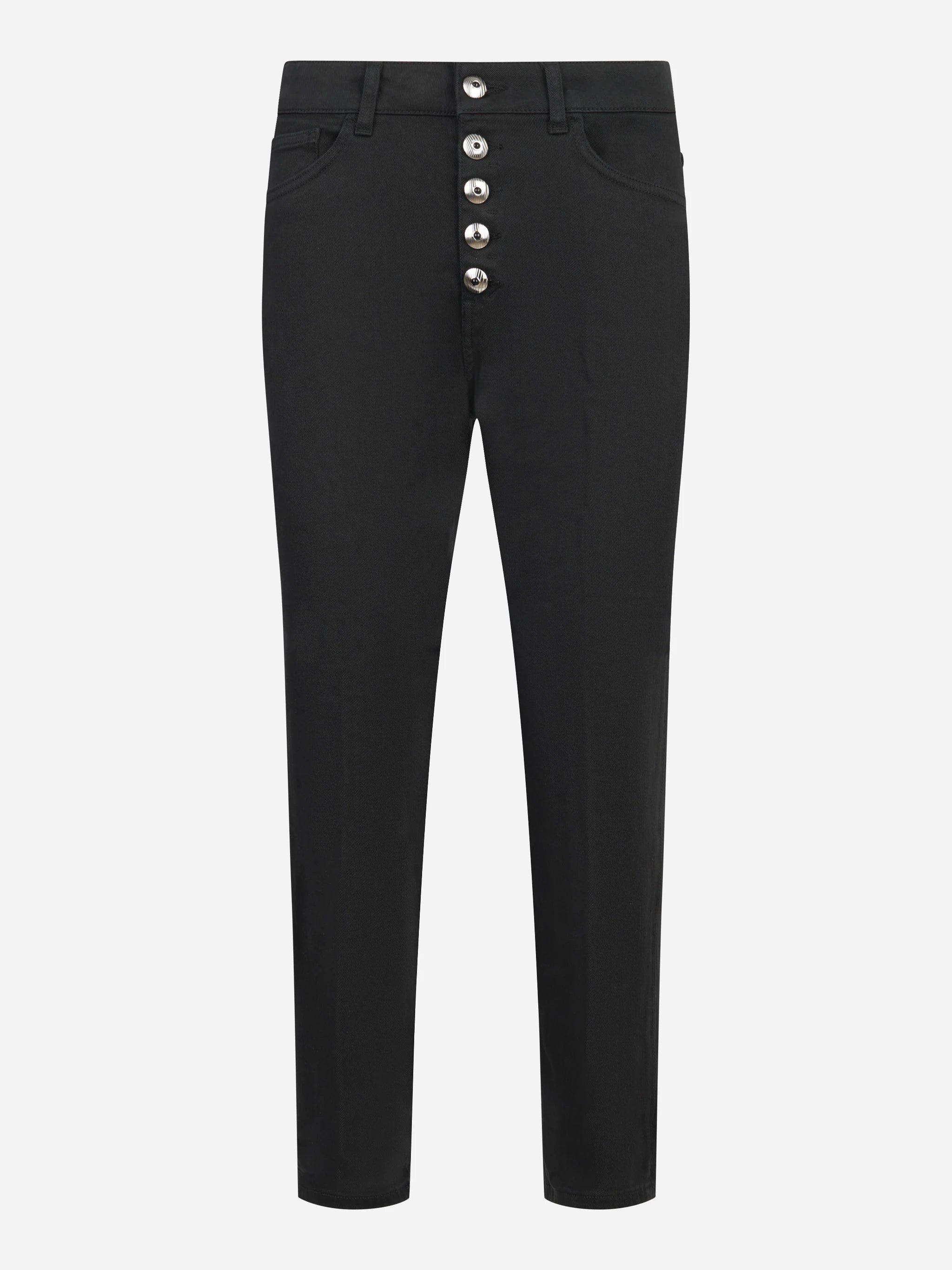 Jeans Koons loose fit in bull stretch nero