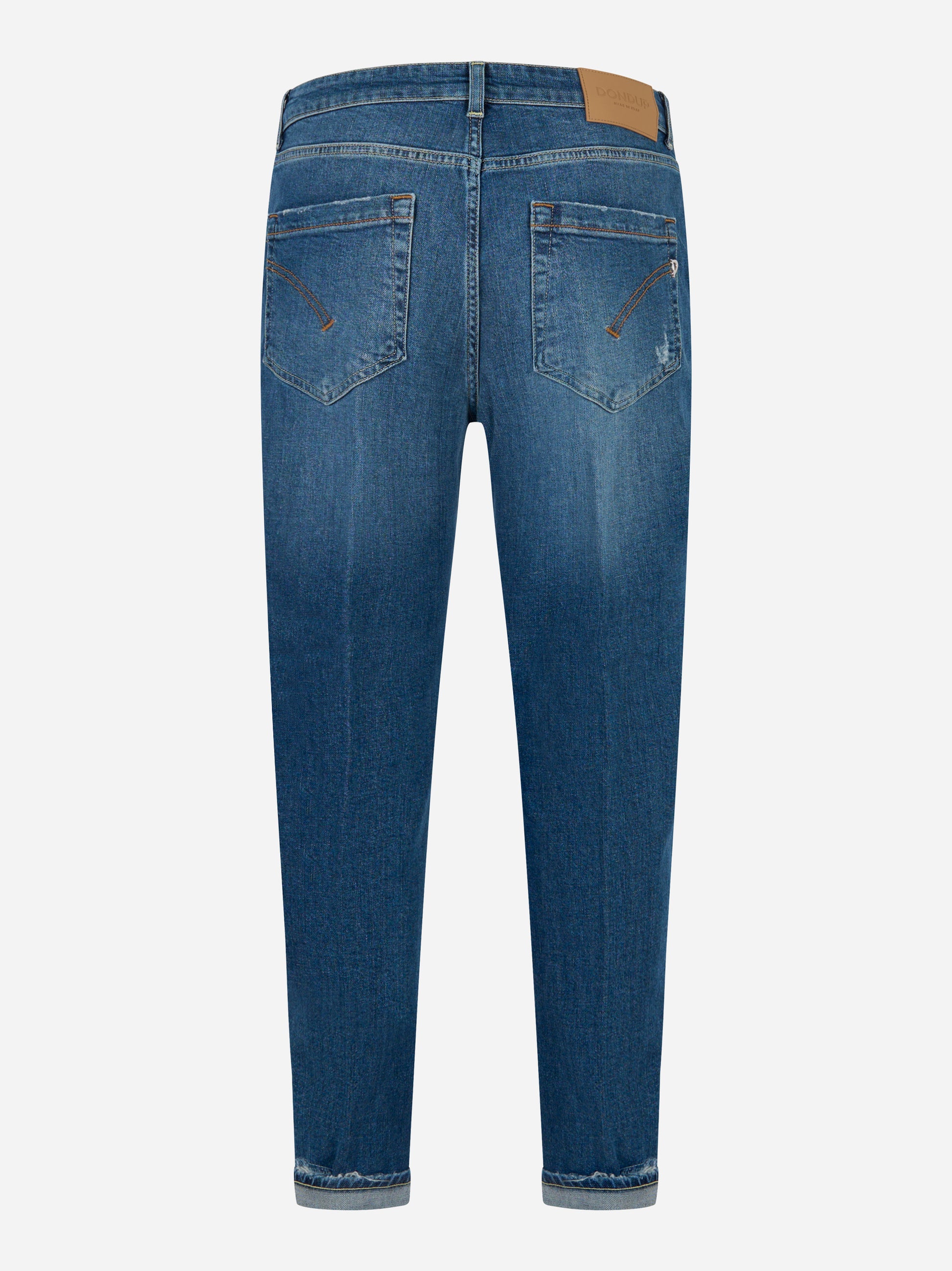 Jeans Koons loose fit in denim stretch Blu