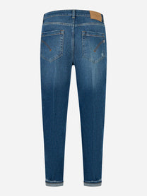 Jeans Koons loose fit in denim stretch Blu