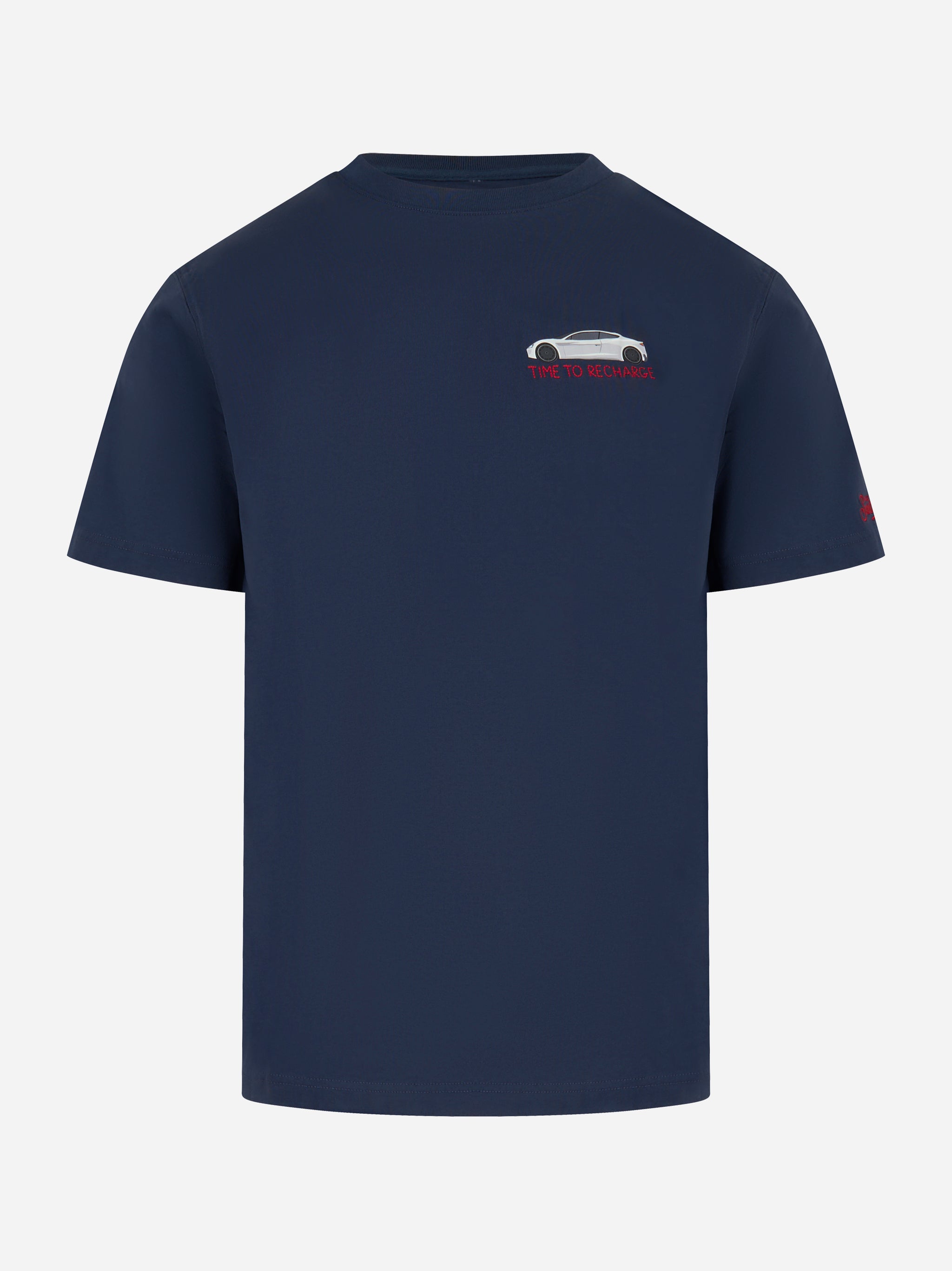 T-shirt Arnott Time to Recovery Blu