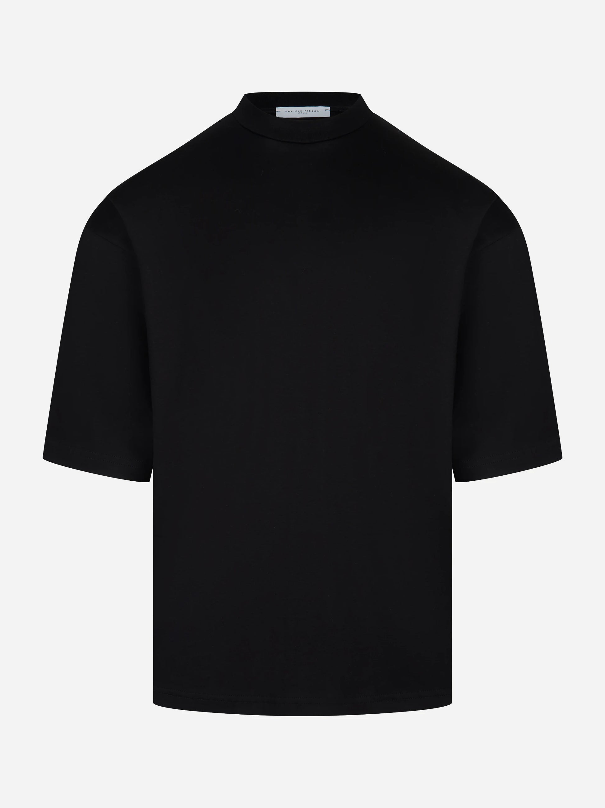 T-shirt oversize in cotone nera