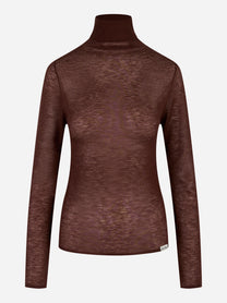 Dolcevita Tobie in lightwool Marrone