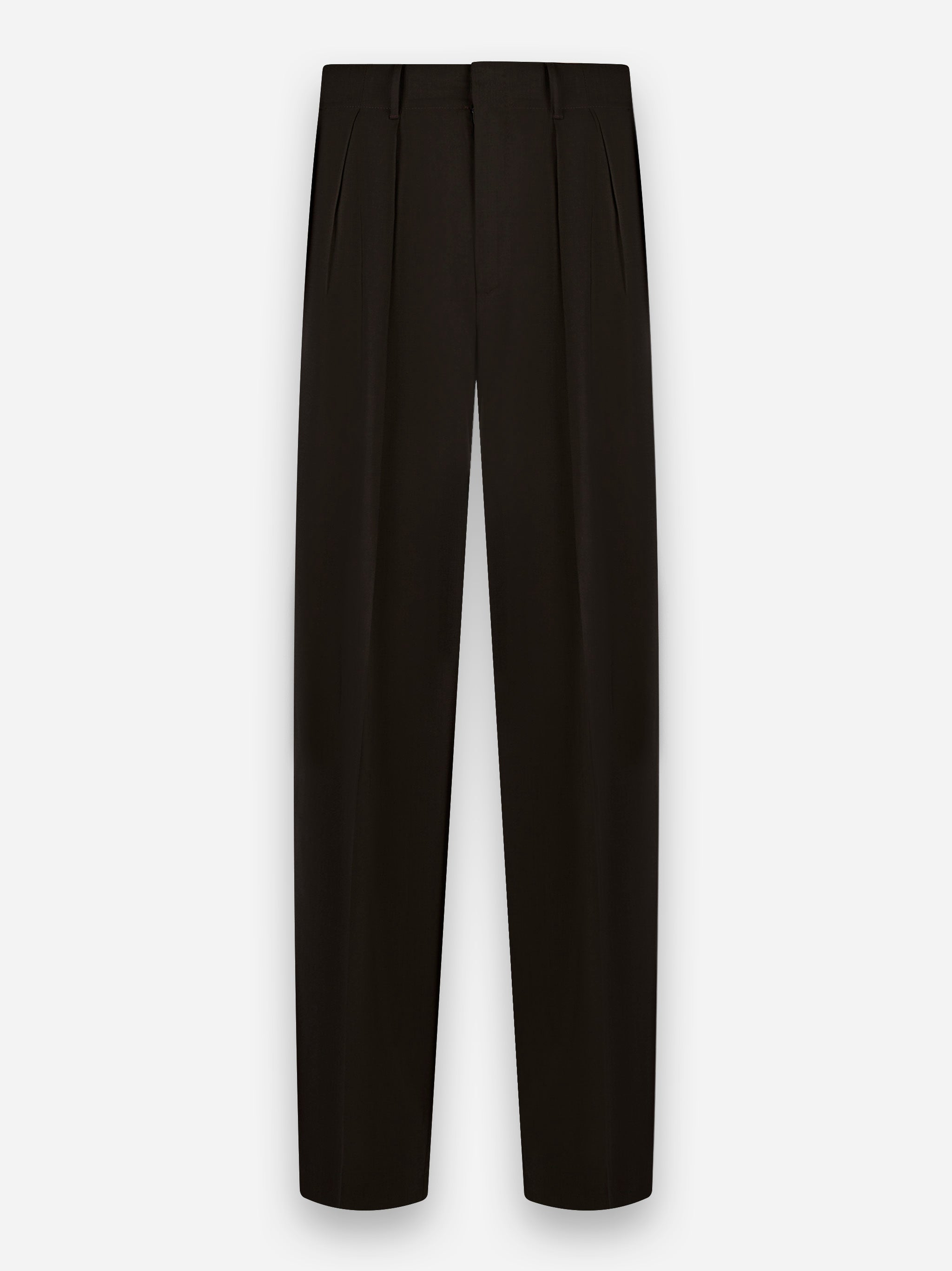 Pantalone Widw
loose fit in lana light Marrone