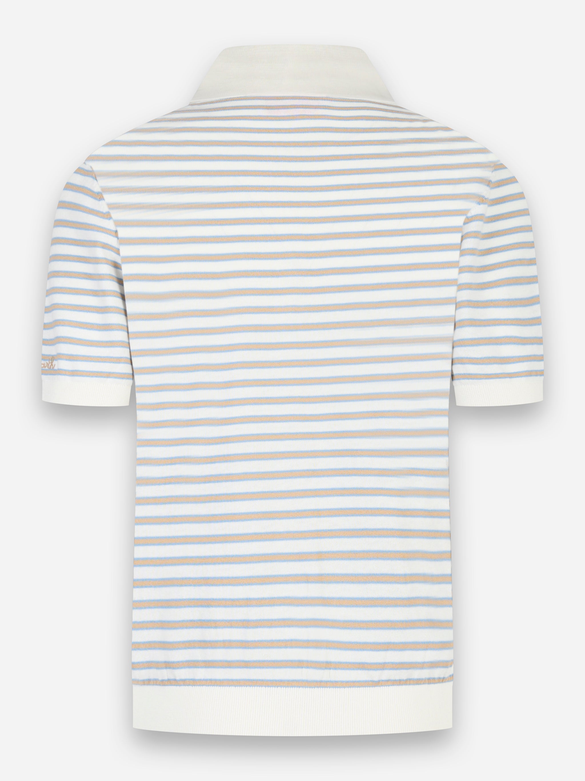 Polo skipper Evonne in cotone Bianco
