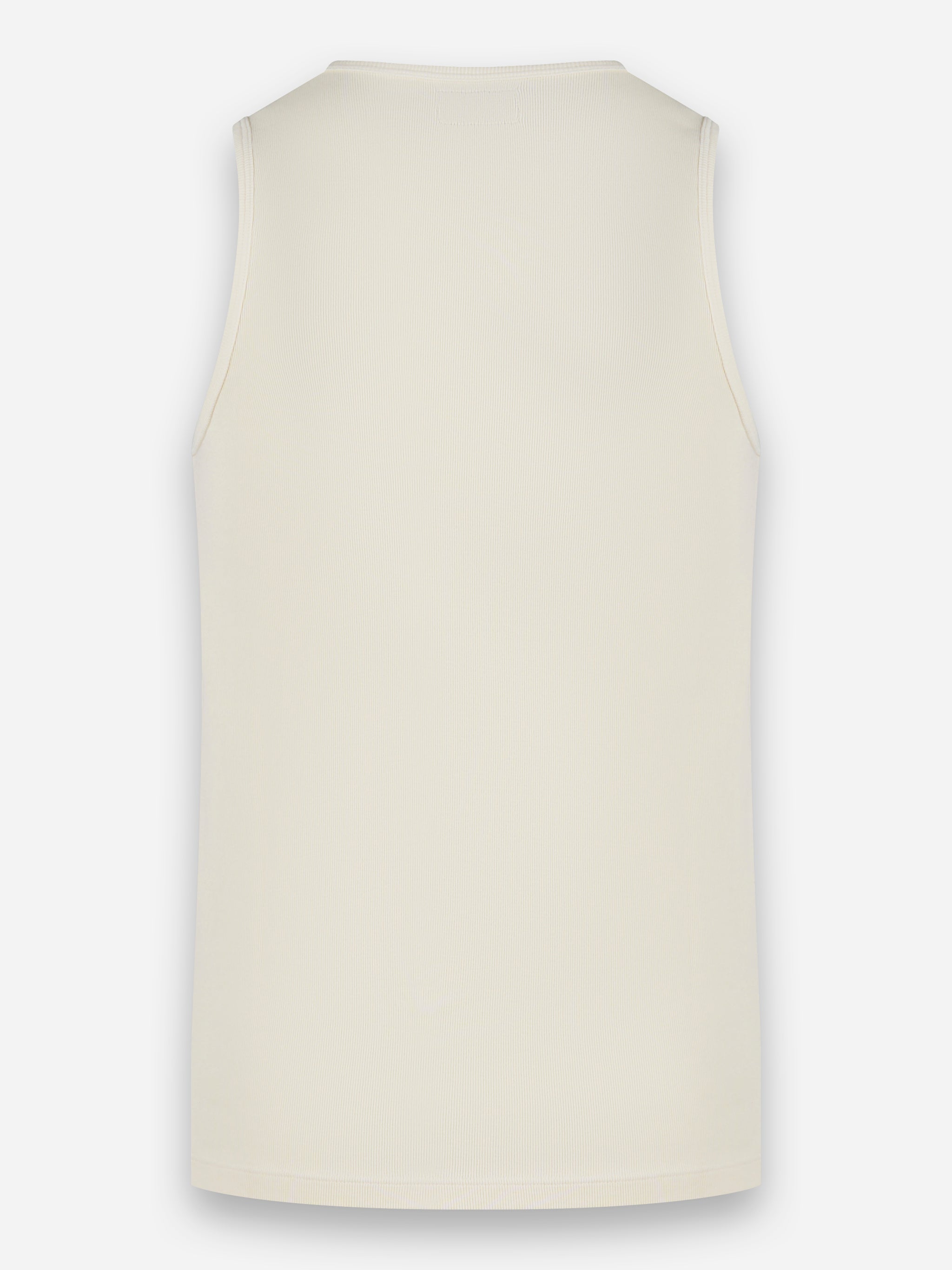 Tank top in cotone Bianco