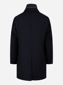 Cappotto tecnico con pettorina staccabile Blu