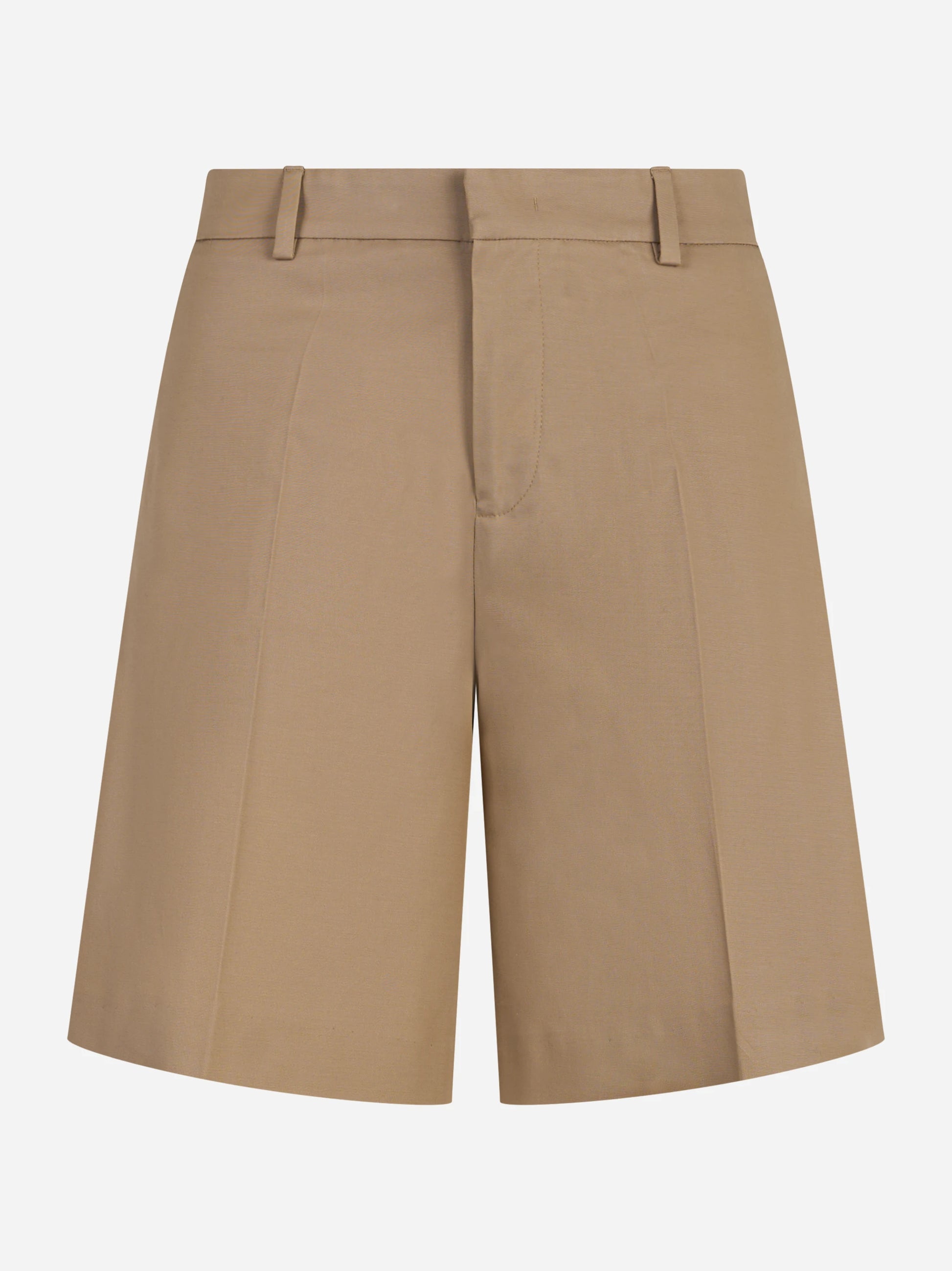 Shorts Olivia in cotone stretch verde
