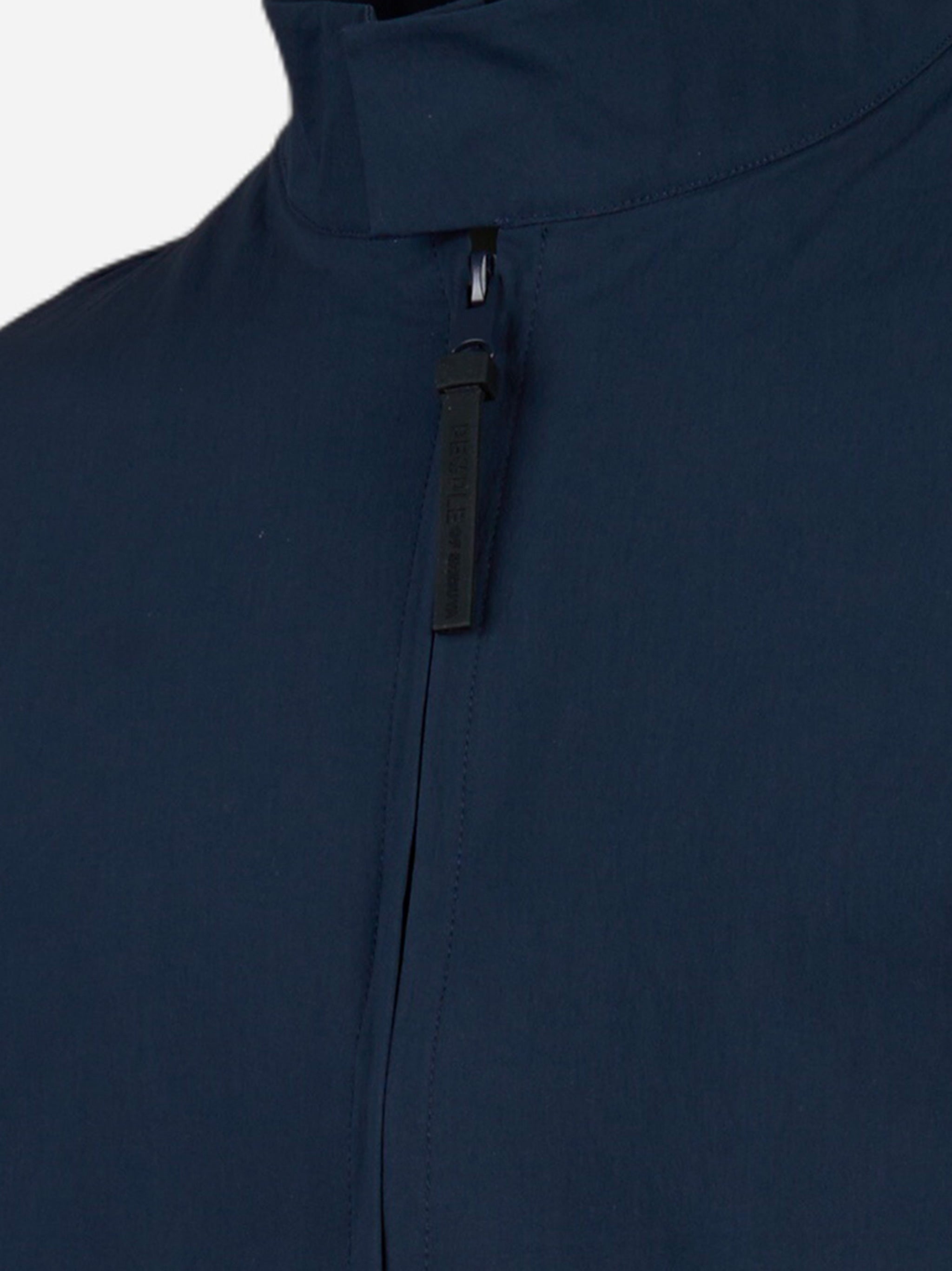 Bomber in cotone e nylon Tohoku Blu
