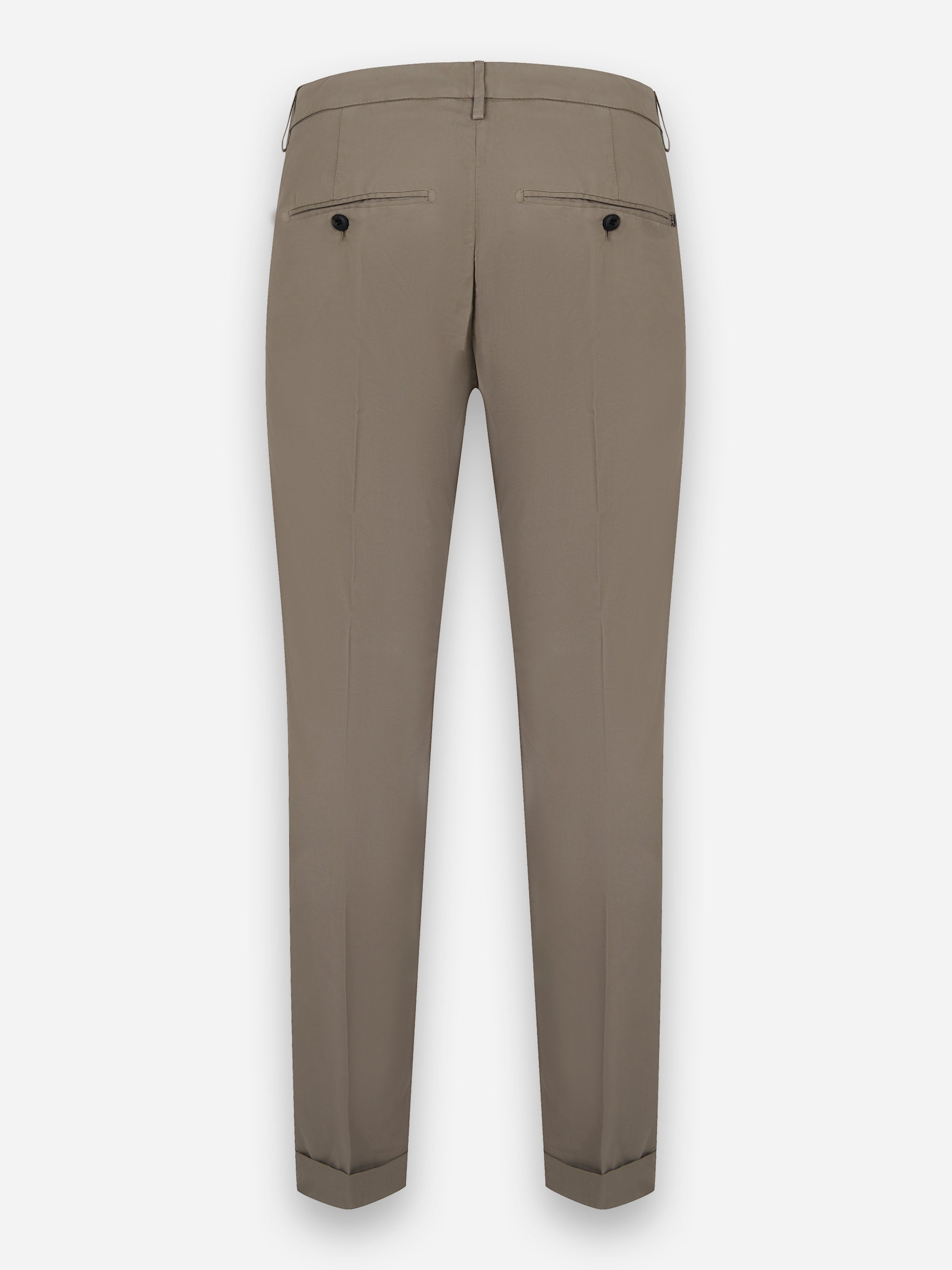 Pantalone skinny fit in cotone stretch Gaubert Beige
