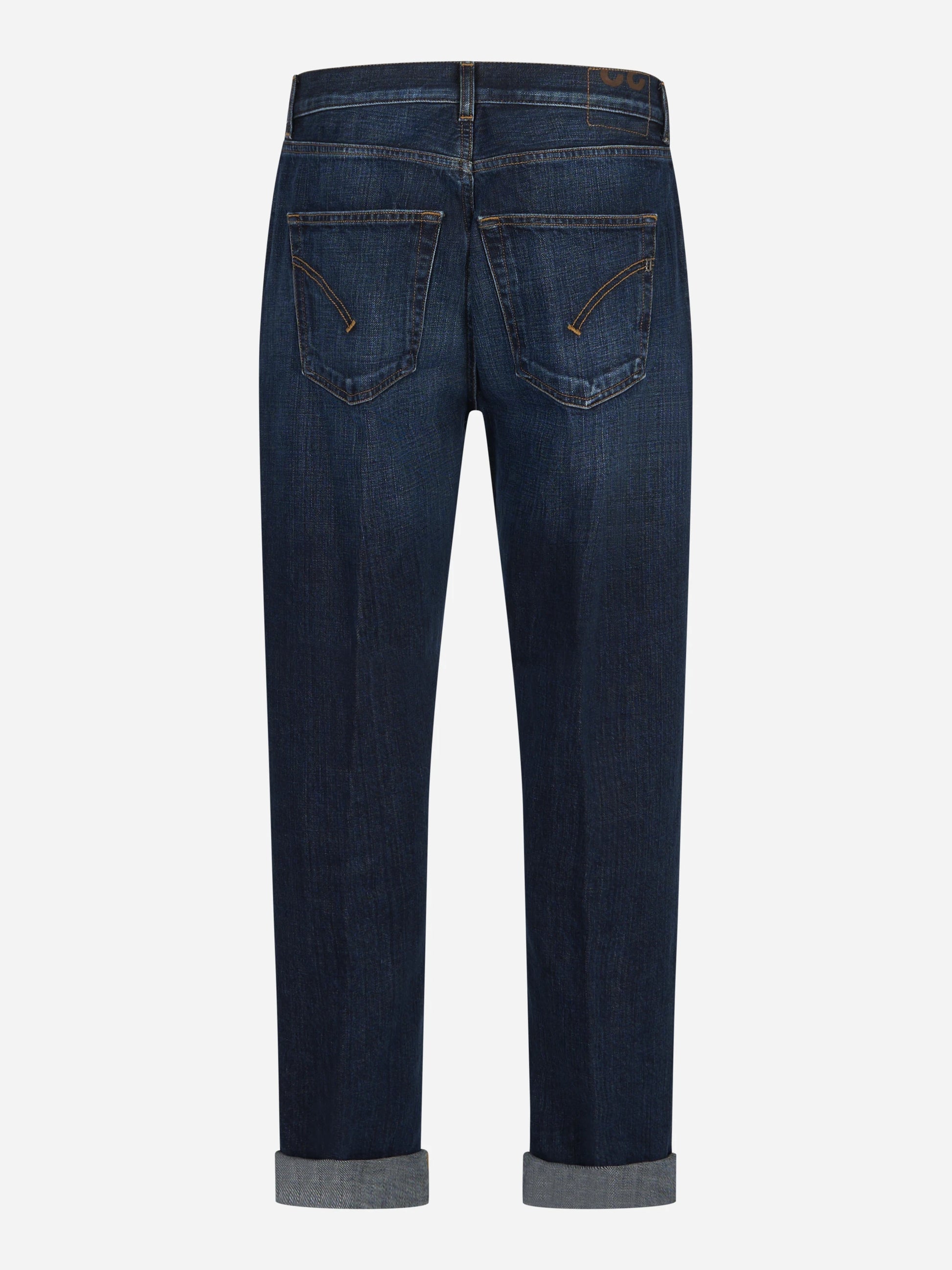 Jeans loose fit Ervin in denim fermo