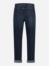 Jeans loose fit Ervin in denim fermo