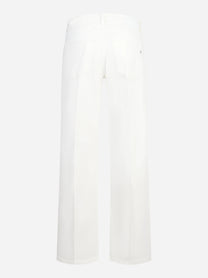 Jeans Jacklyn wide leg in bull stretch bianco