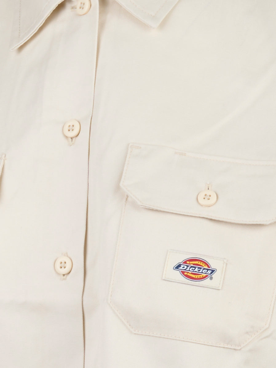Camicia manica corta Work Bianco