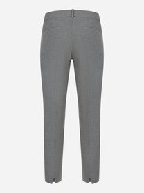 Pantalone tela tecnica double compatta e bielastica Grigio