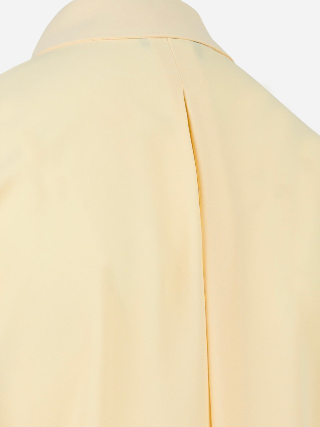 Camicia in georgette con bande lettering Giallo