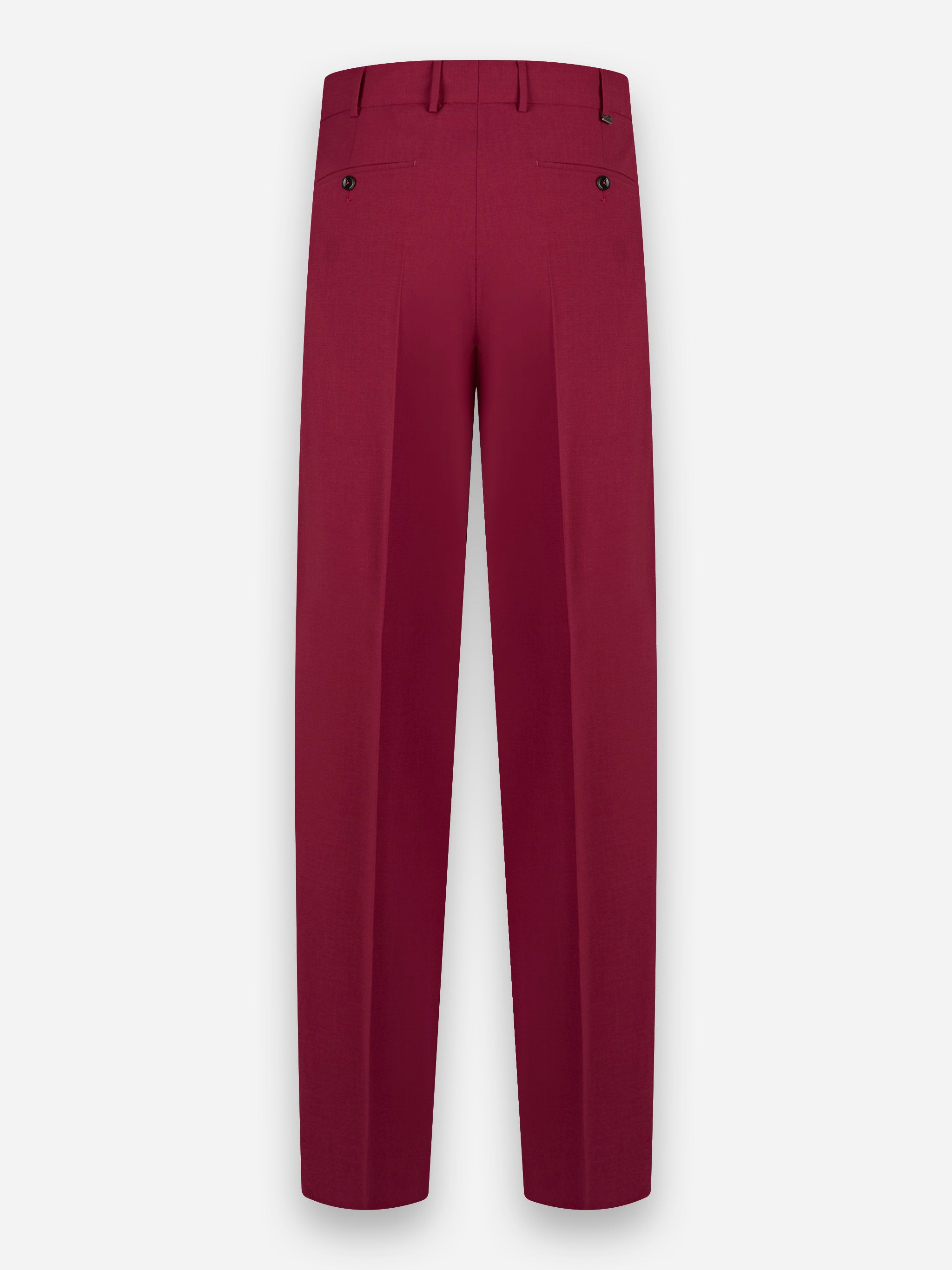 Pantalone Wide loose fit in techno lana Viola