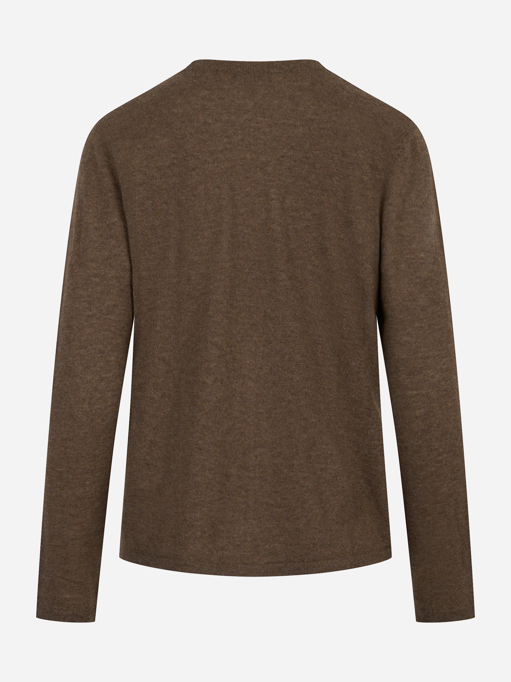 Cardigan in cashmere Marrone