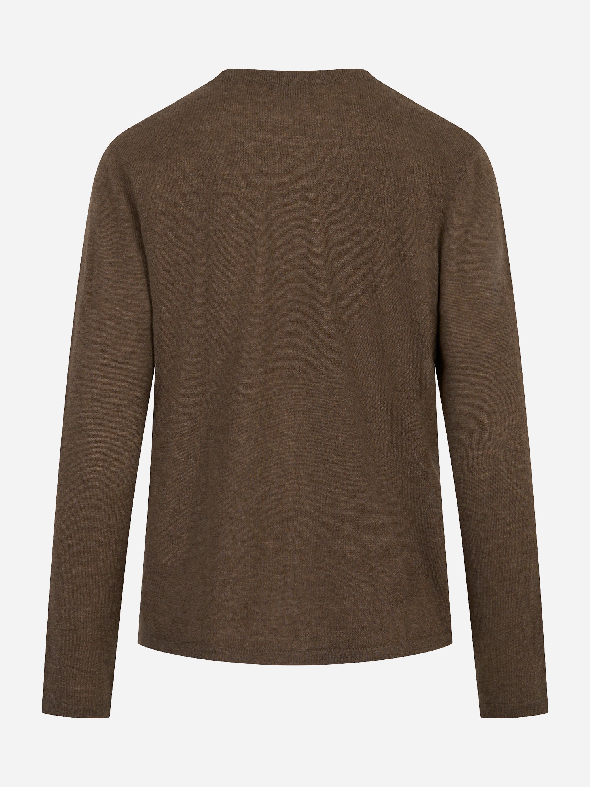 Cardigan in cashmere Marrone