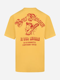 T-shirt Ruff And Smooth gialla