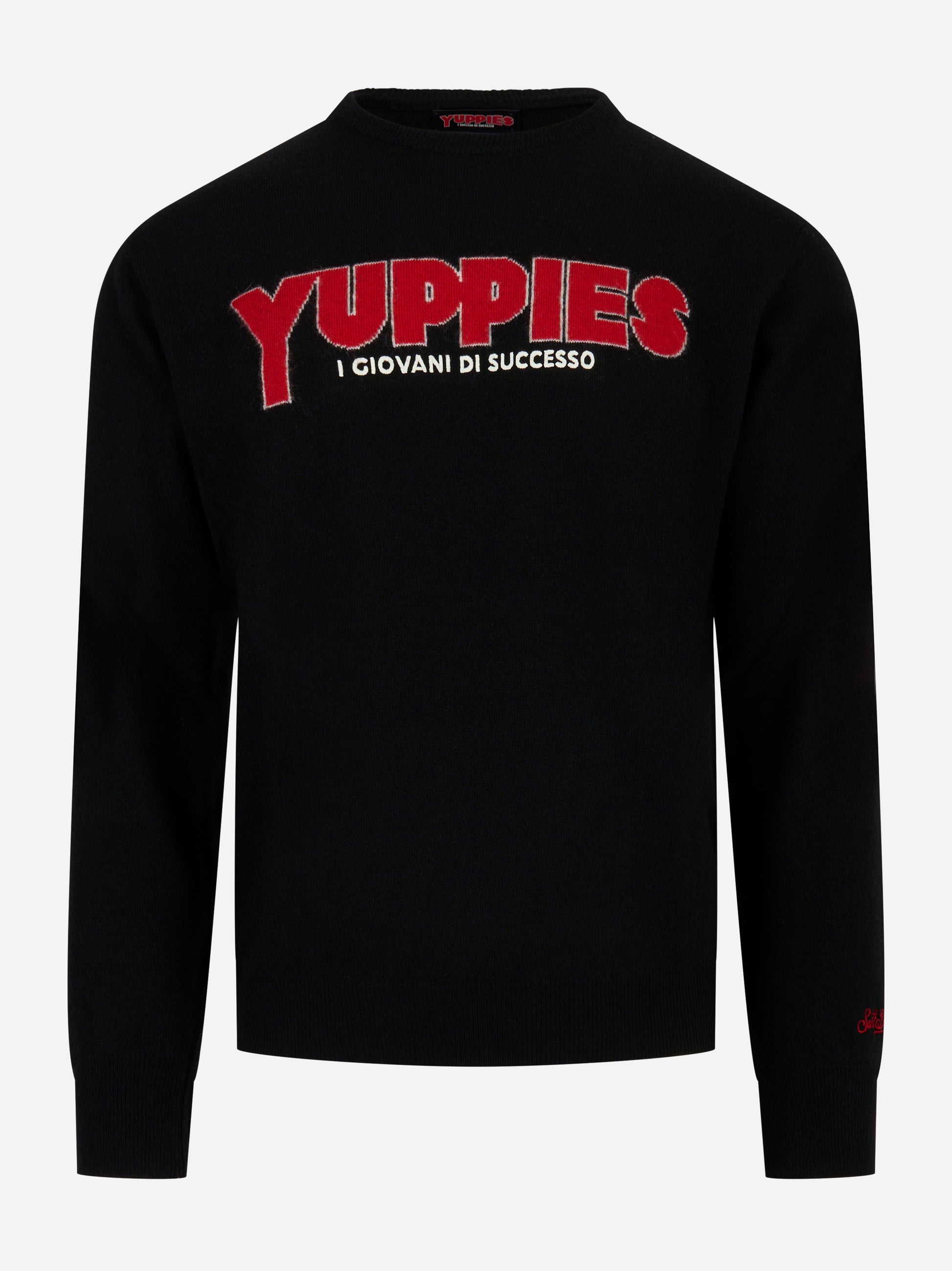 Maglia girocollo Yuppies Nera